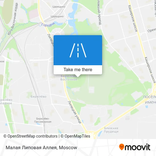 Малая Липовая Аллея map