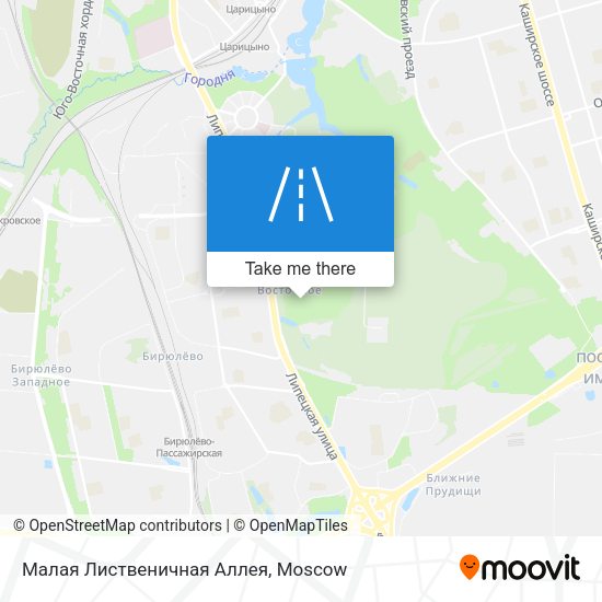 Малая Лиственичная Аллея map