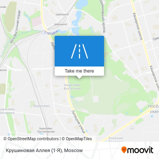 Крушиновая Аллея (1-Я) map