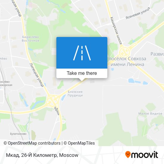 Мкад, 26-Й Километр map