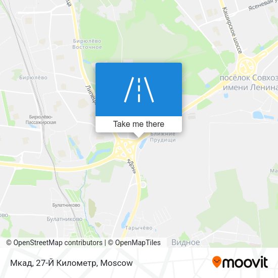 Мкад, 27-Й Километр map