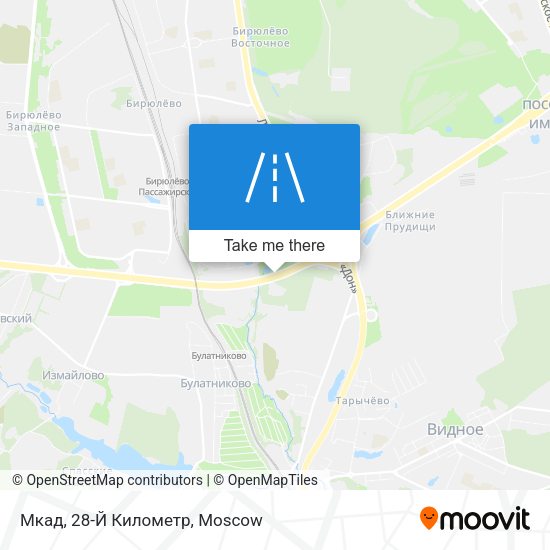 Мкад, 28-Й Километр map