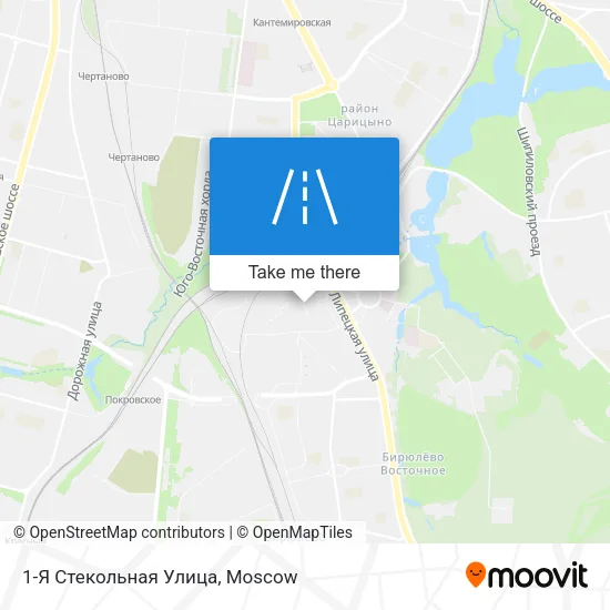 1-Я Стекольная Улица map
