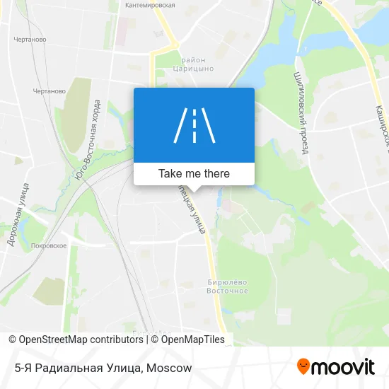 5-Я Радиальная Улица map