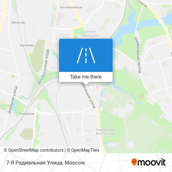 7-Я Радиальная Улица map