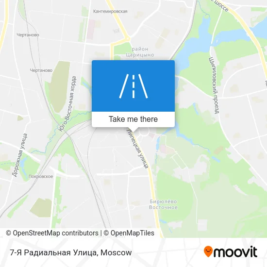 7-Я Радиальная Улица map