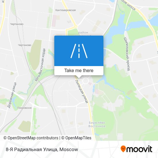 8-Я Радиальная Улица map