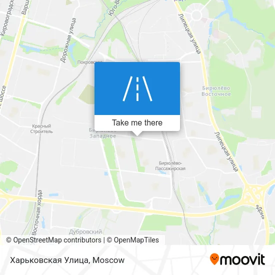 Харьковская Улица map