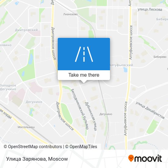 Улица Зарянова map
