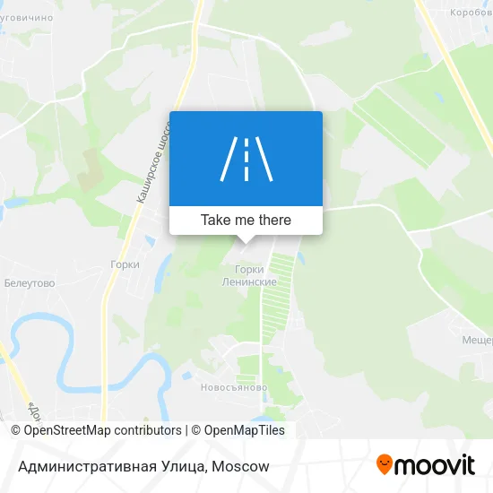 Административная Улица map