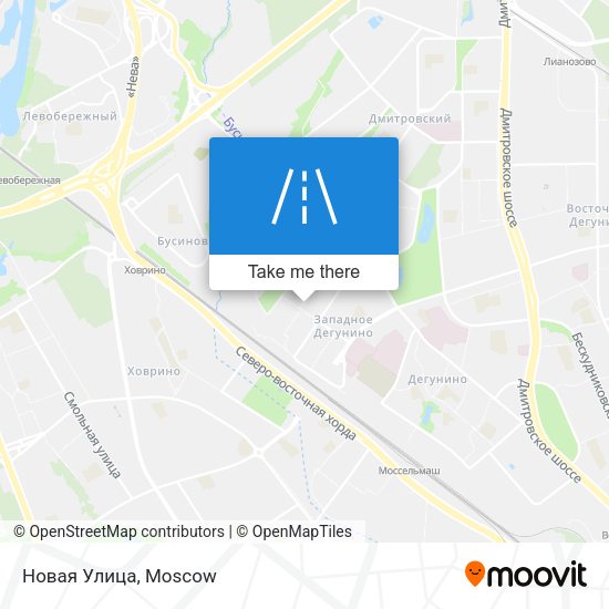 Новая Улица map