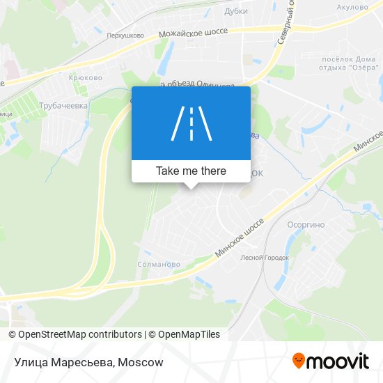 Улица Маресьева map