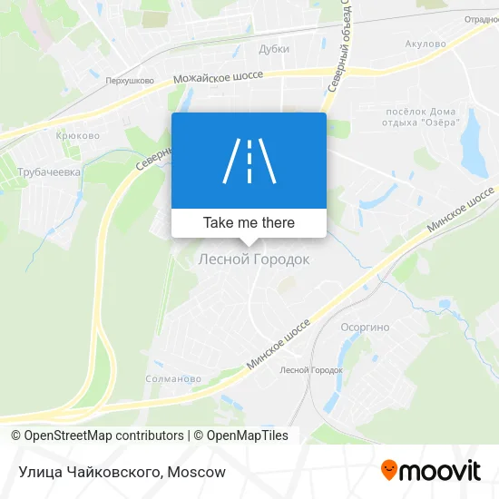 Улица Чайковского map