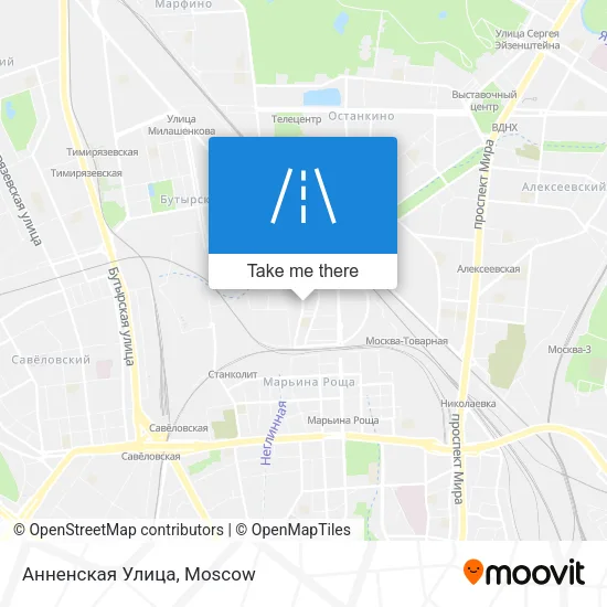 Анненская Улица map