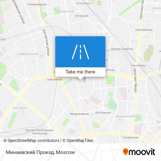 Минаевский Проезд map