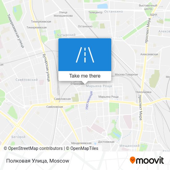 Полковая Улица map