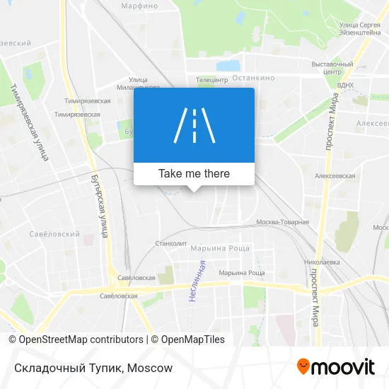 Складочный Тупик map