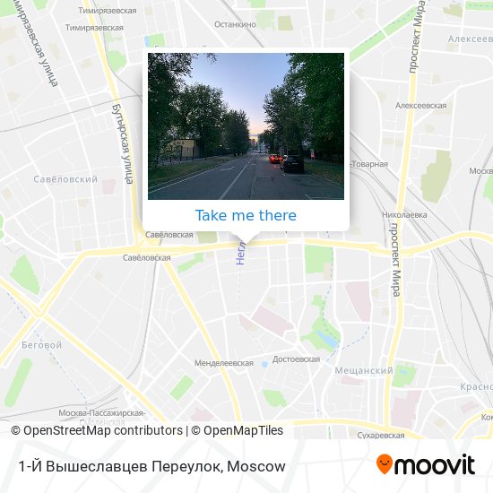 1-Й Вышеславцев Переулок map
