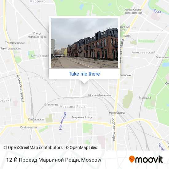 12-Й Проезд Марьиной Рощи map