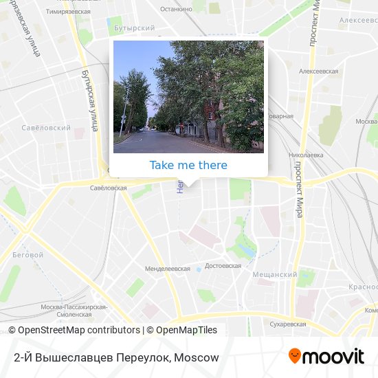 2-Й Вышеславцев Переулок map