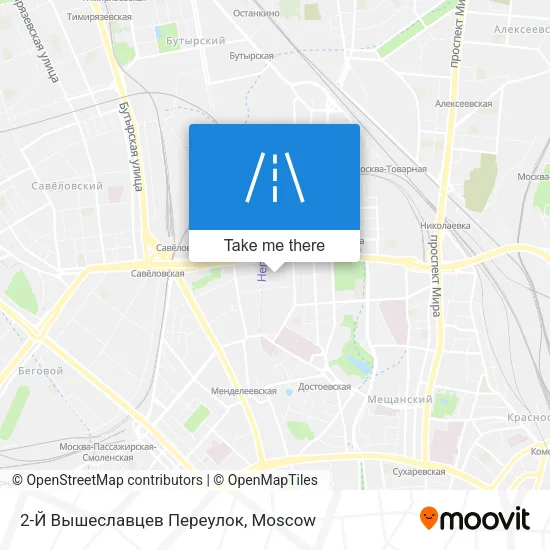 2-Й Вышеславцев Переулок map