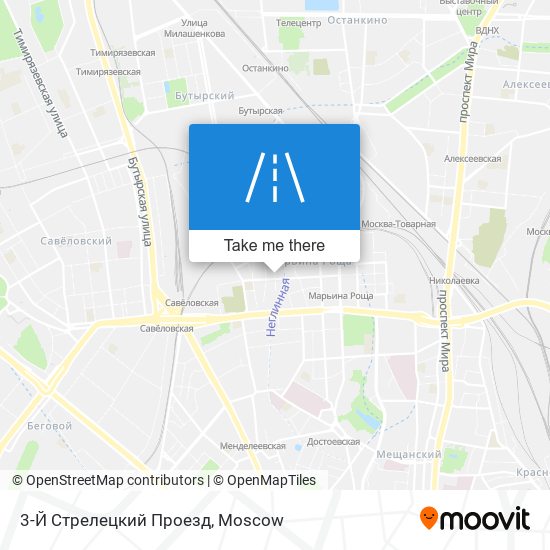 3-Й Стрелецкий Проезд map