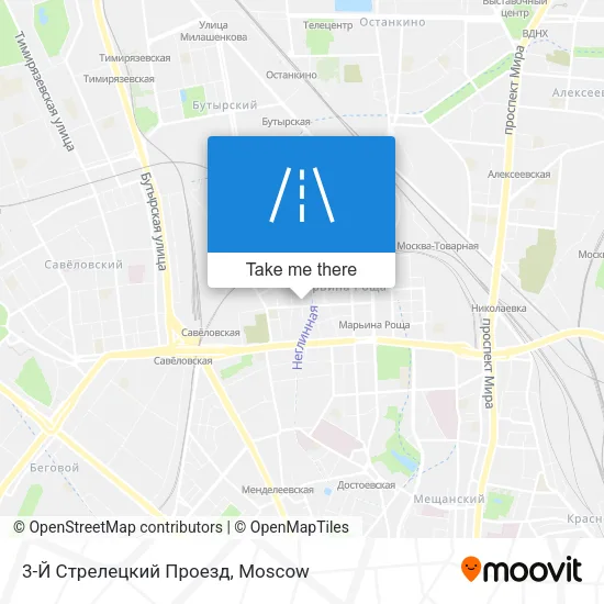 3-Й Стрелецкий Проезд map