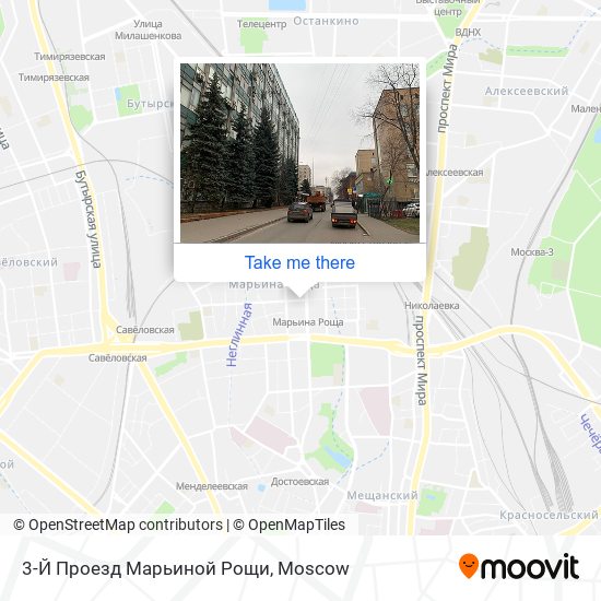 3-Й Проезд Марьиной Рощи map