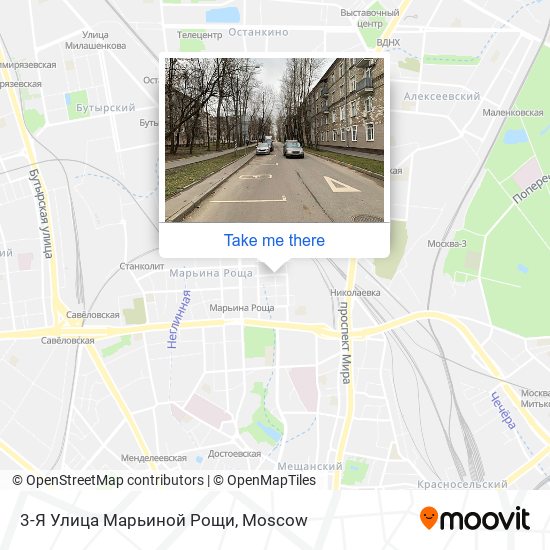 3-Я Улица Марьиной Рощи map