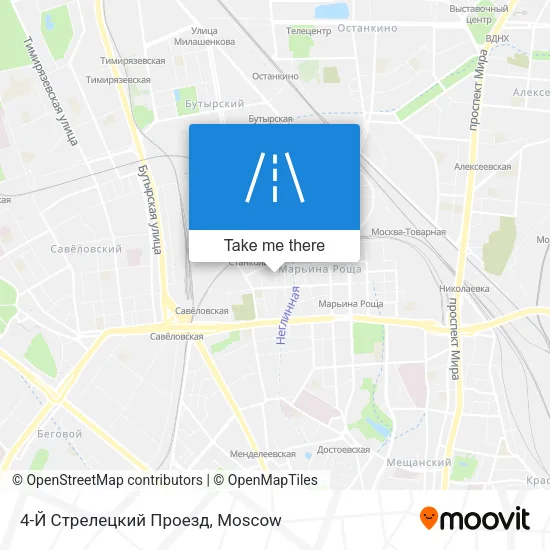4-Й Стрелецкий Проезд map