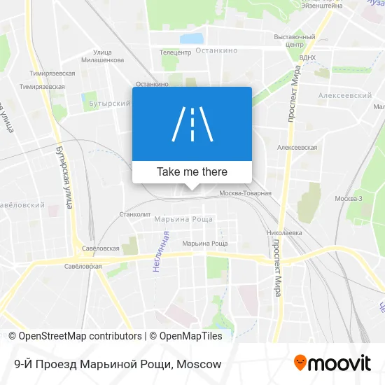 9-Й Проезд Марьиной Рощи map