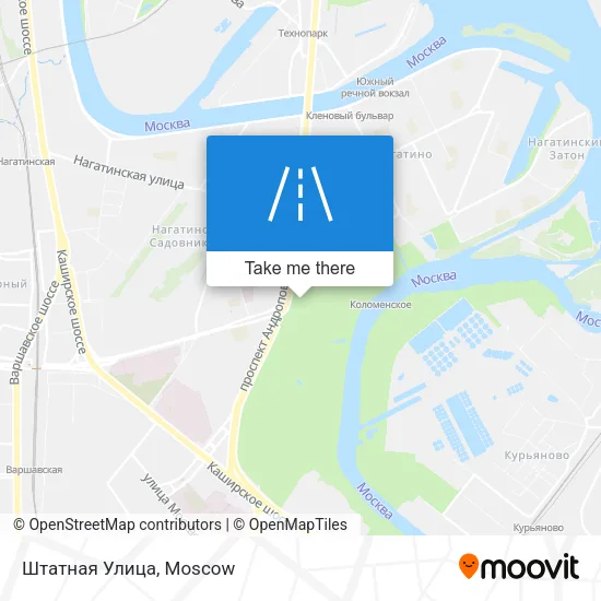 Штатная Улица map