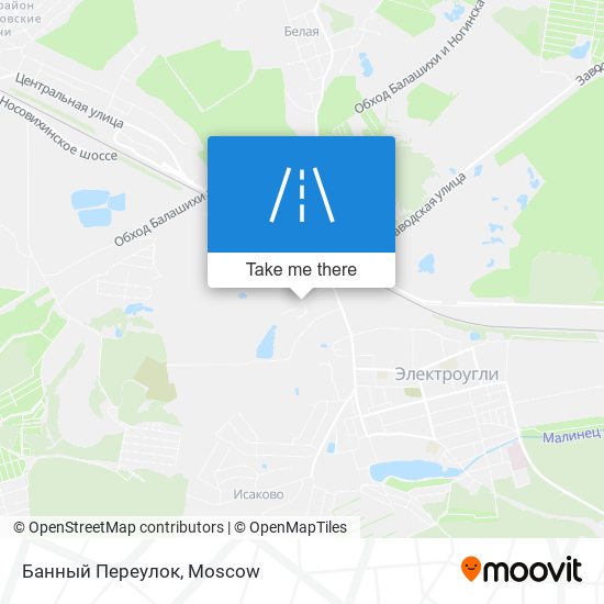 Банный Переулок map