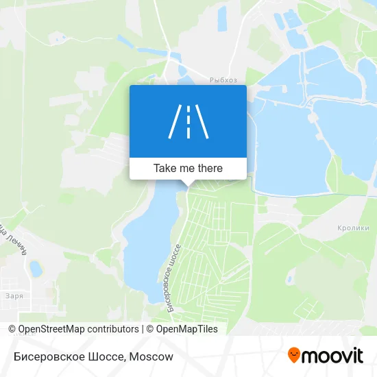Бисеровское Шоссе map