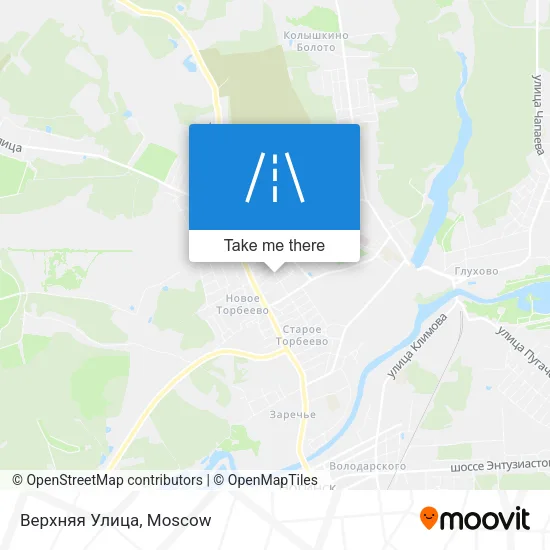 Верхняя Улица map