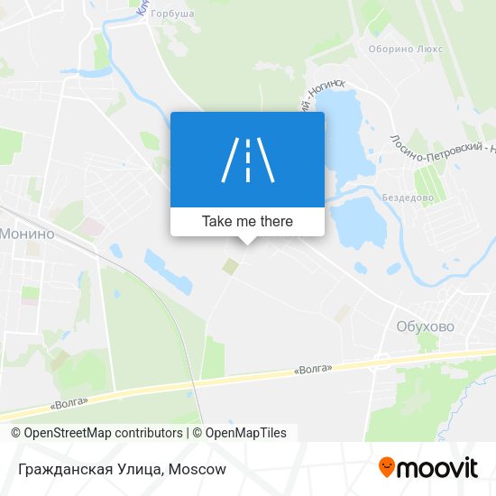 Гражданская Улица map