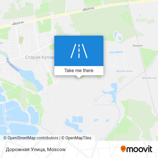 Дорожная Улица map