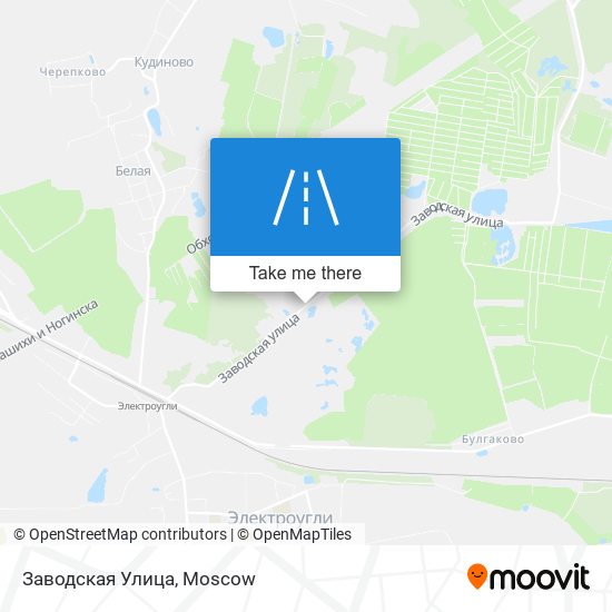 Заводская Улица map