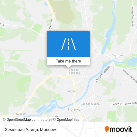 Земляная Улица map