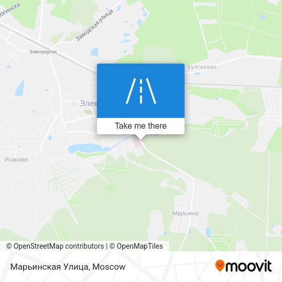 Марьинская Улица map