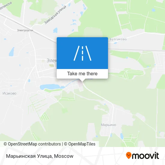Марьинская Улица map