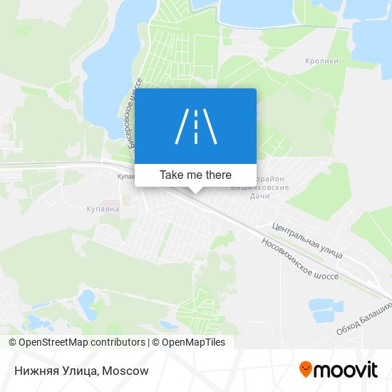 Нижняя Улица map