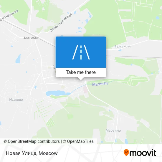 Новая Улица map