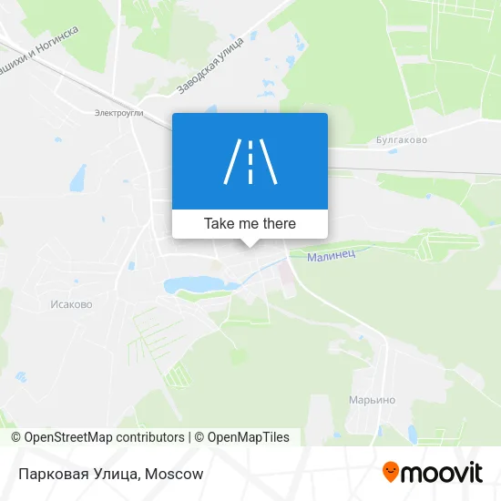 Парковая Улица map