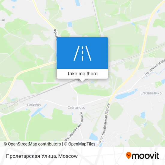 Пролетарская Улица map