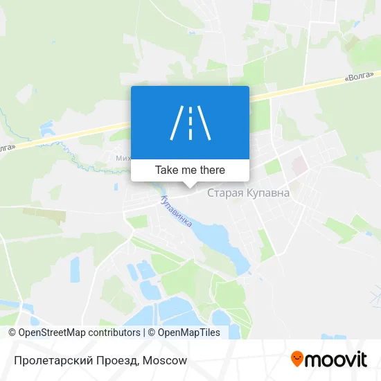 Пролетарский Проезд map