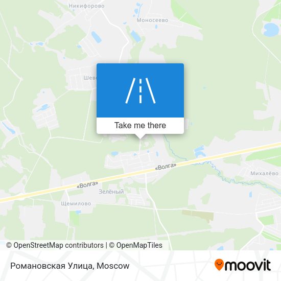 Романовская Улица map