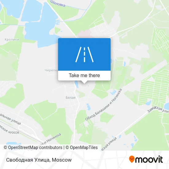 Свободная Улица map