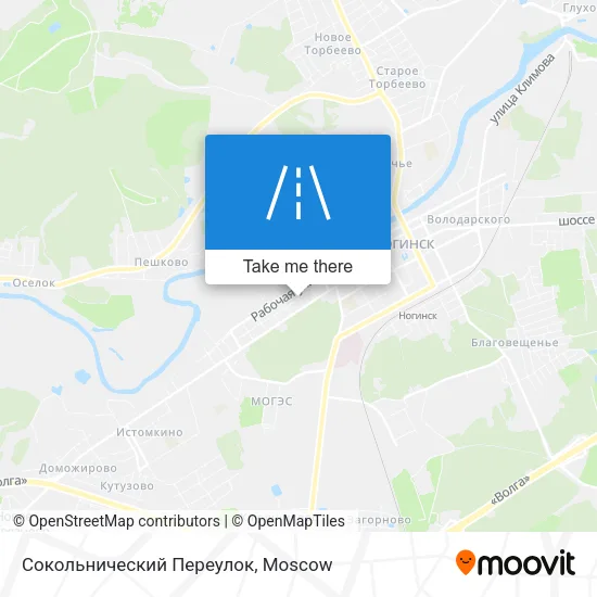 Сокольнический Переулок map