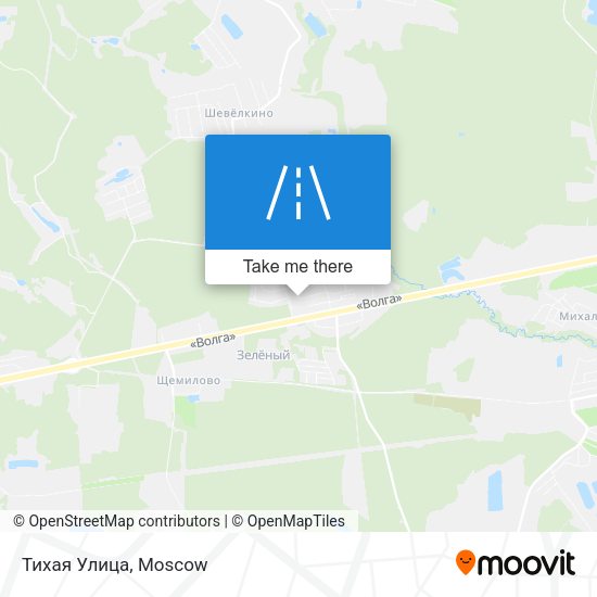 Тихая Улица map